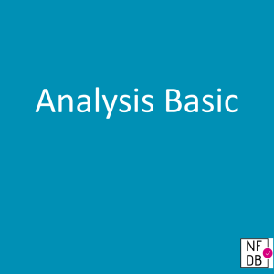 Basic-Analysis