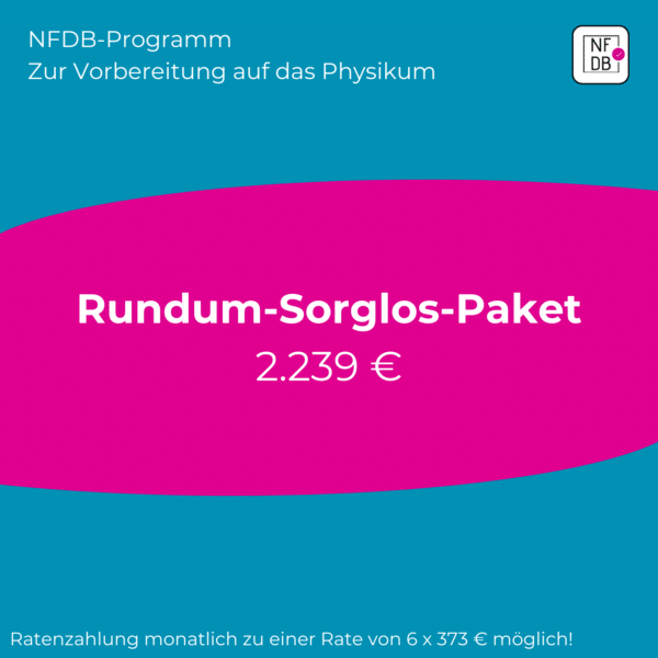 Physikum - Rundum-Sorglos-Paket | NFDB