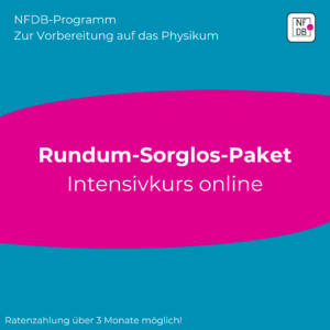 Physikum - Intensivkurs August 2025 | NFDB