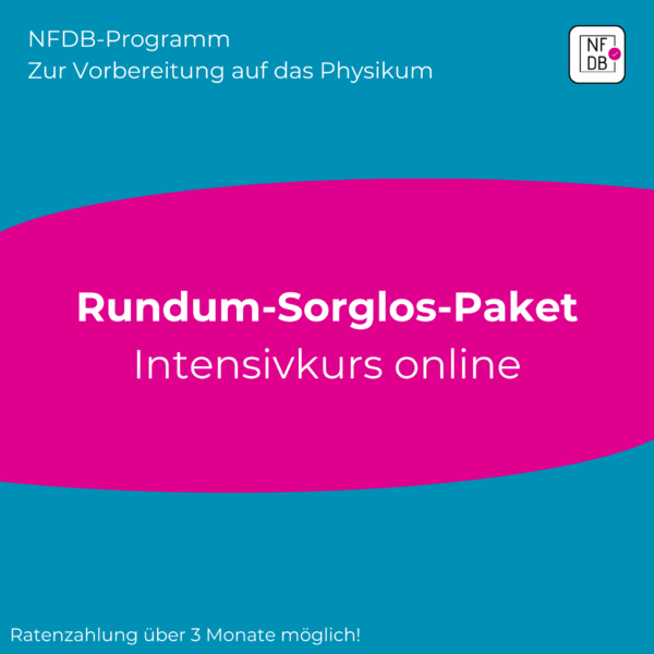 Physikum - Intensivkurs August 2025 | NFDB