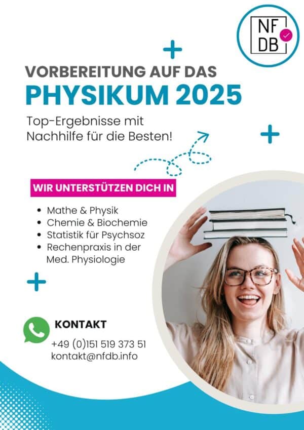 Physikum - Intensivkurs August 2025 | NFDB – Bild 2