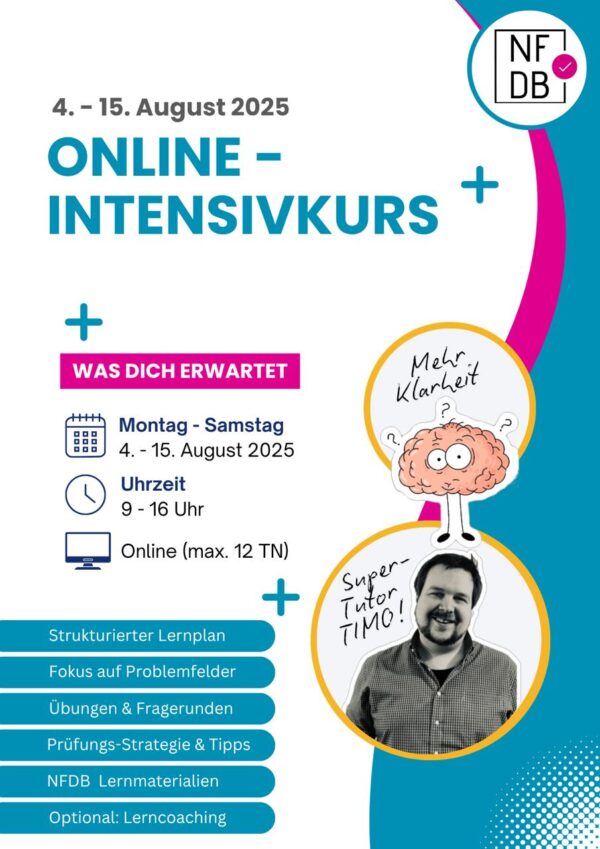 Physikum - Intensivkurs August 2025 | NFDB – Bild 3